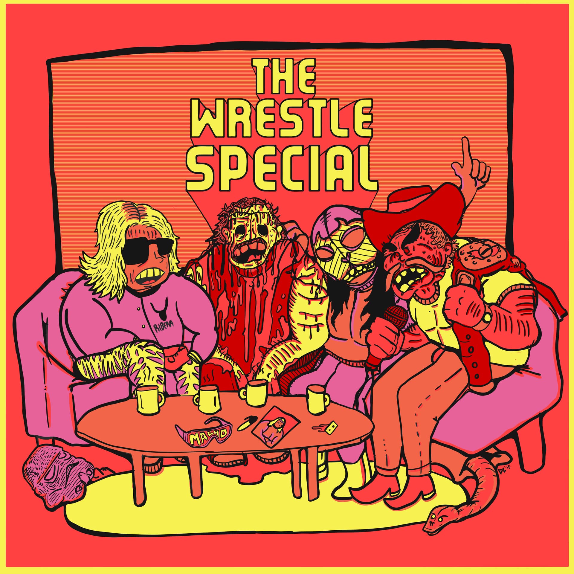 The US Presidents VS Goldberg - The Wrestle Special cover