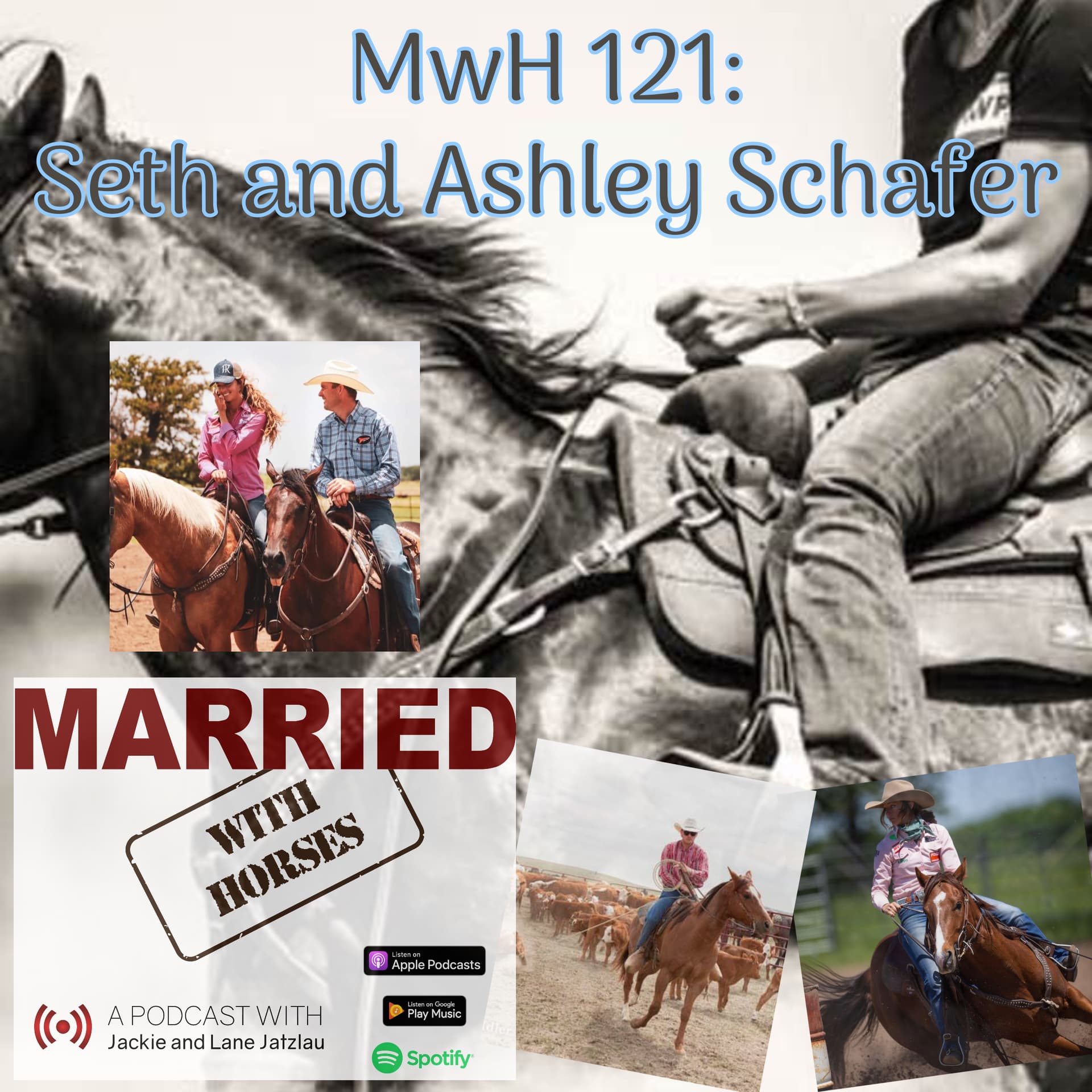 MwH 121: Seth and Ashley Schafer - Married With Horses cover