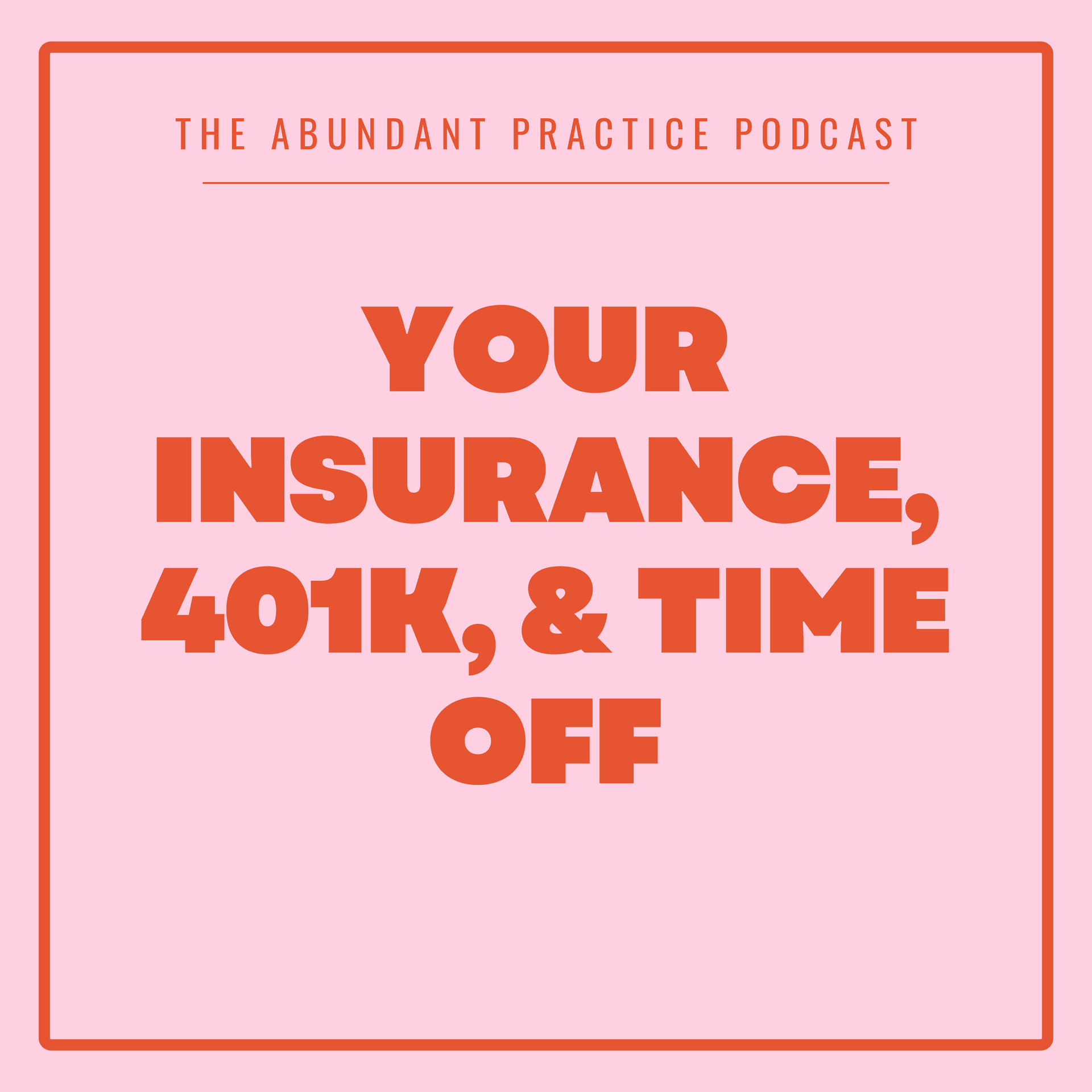 Episode #675: Losing Agency Benefits When Starting Private Practice - Abundant Practice Podcast cover