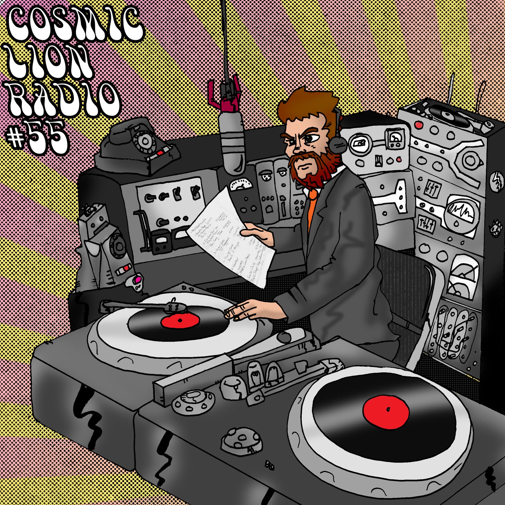 #55 Welcome Back My Friends! - Cosmic Lion Radio cover