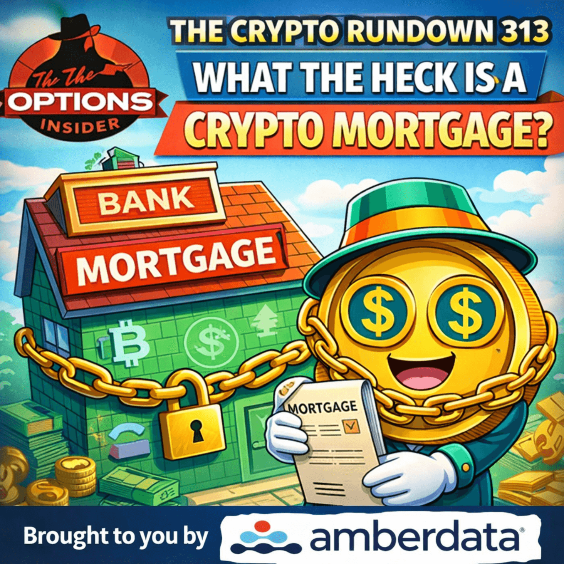 The Crypto Rundown 313: What The Heck Is a Crypto Mortgage? — The Crypto Rundown cover