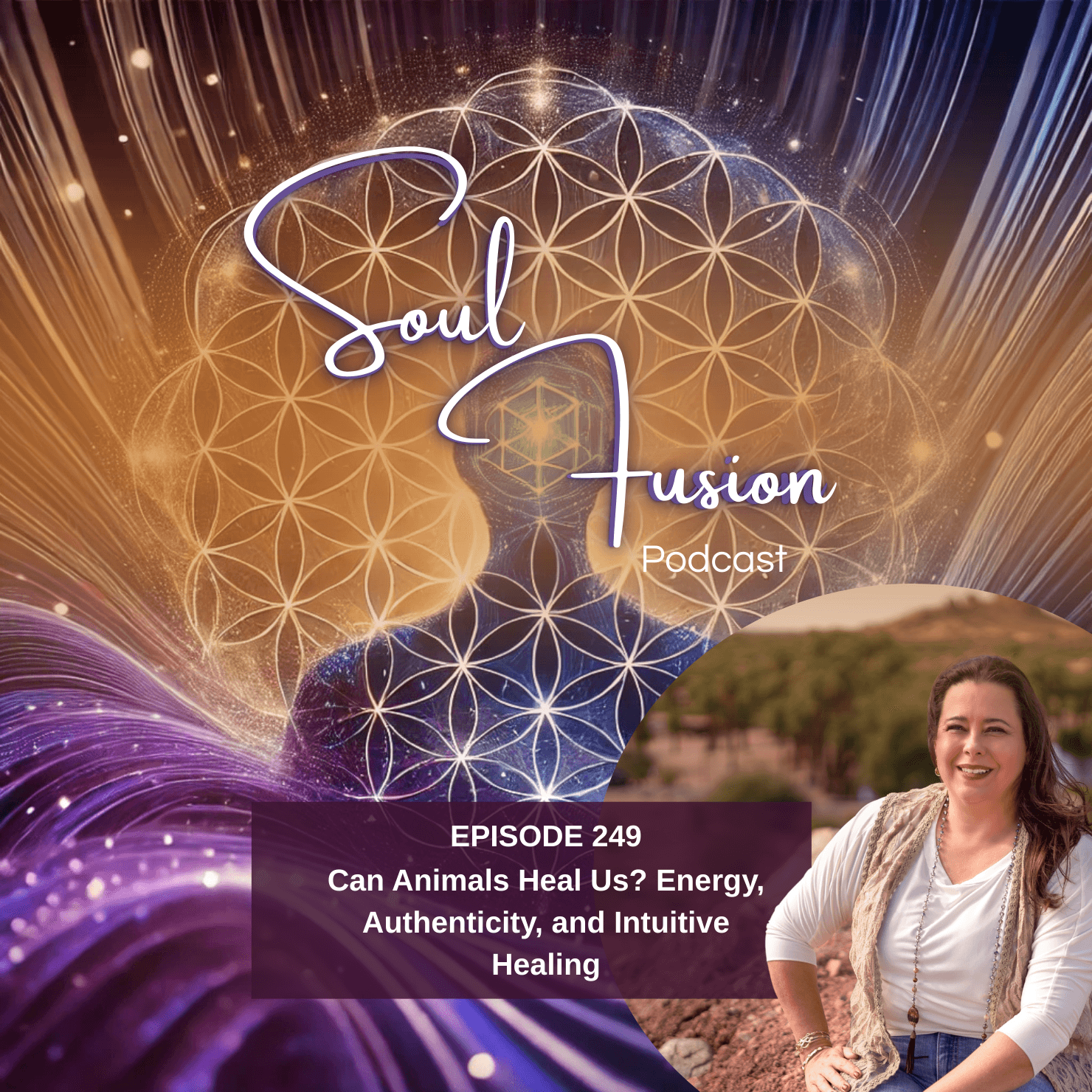 Can Animals Heal Us Energy, Authenticity, and Intuitive Healing - Soul Fusion with Penny Chiasson cover