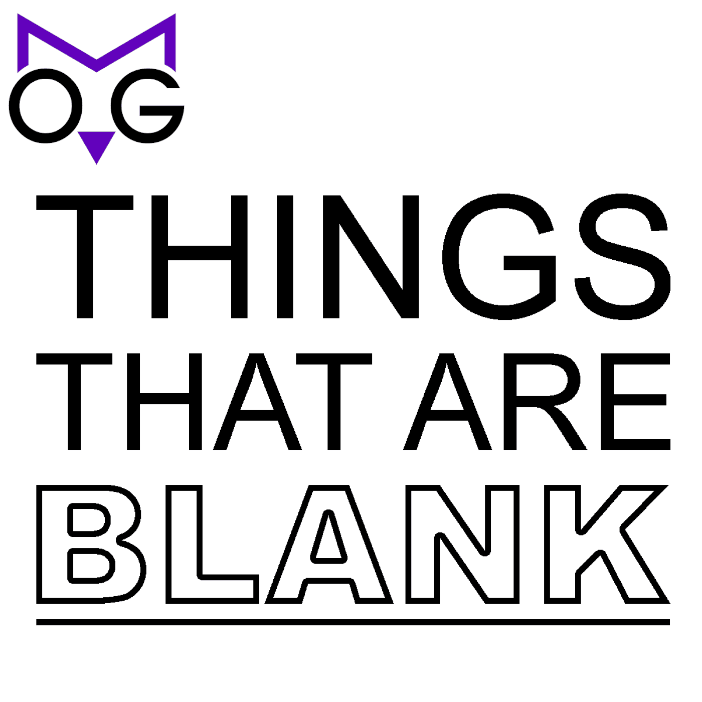 Jordan Henson - Things That Are Blank - Game Show cover