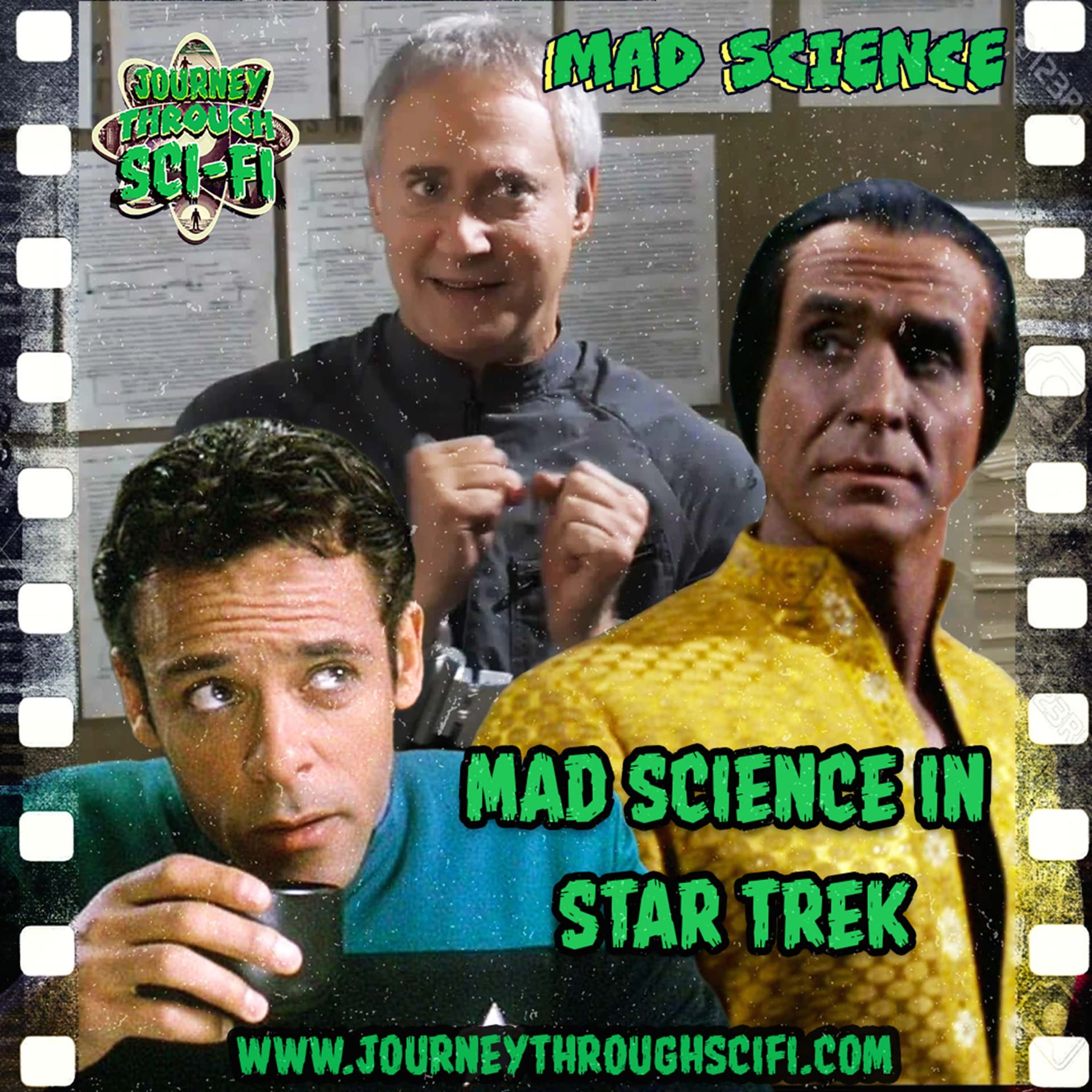 Mad Science in Star Trek: Khan, Bashir and the Eugenics Wars - Journey Through Sci-Fi: A Science Fiction Film Podcast cover