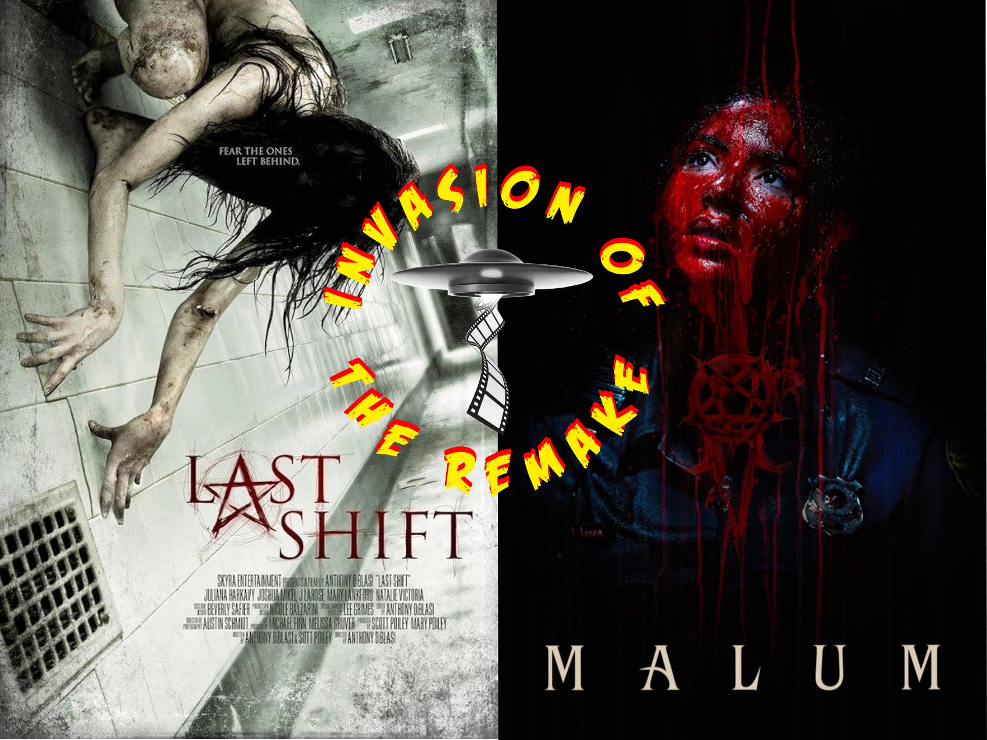 Ep.449 Last Shift (2014) vs Malum (2023) - Invasion of the Remake cover