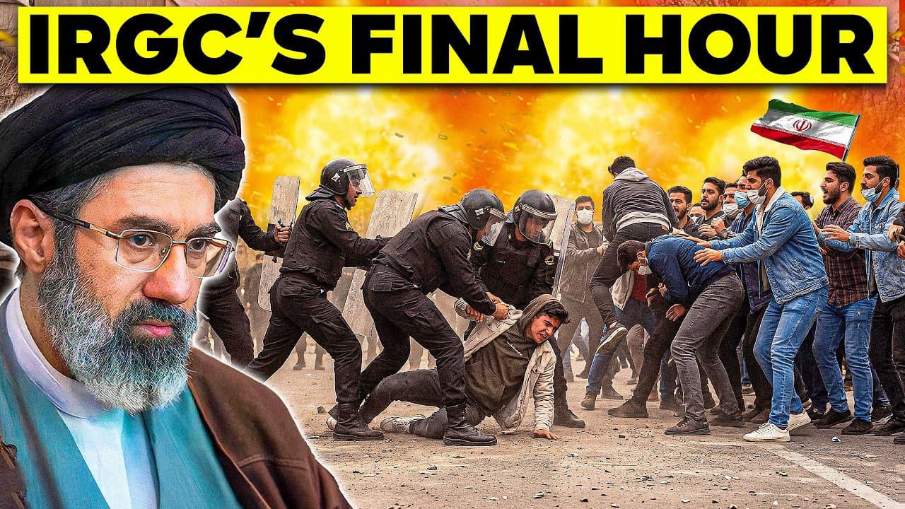 Iranians TURN AGAINST IRGC as Regime BACKS DOWN to U.S. - Business Basics cover