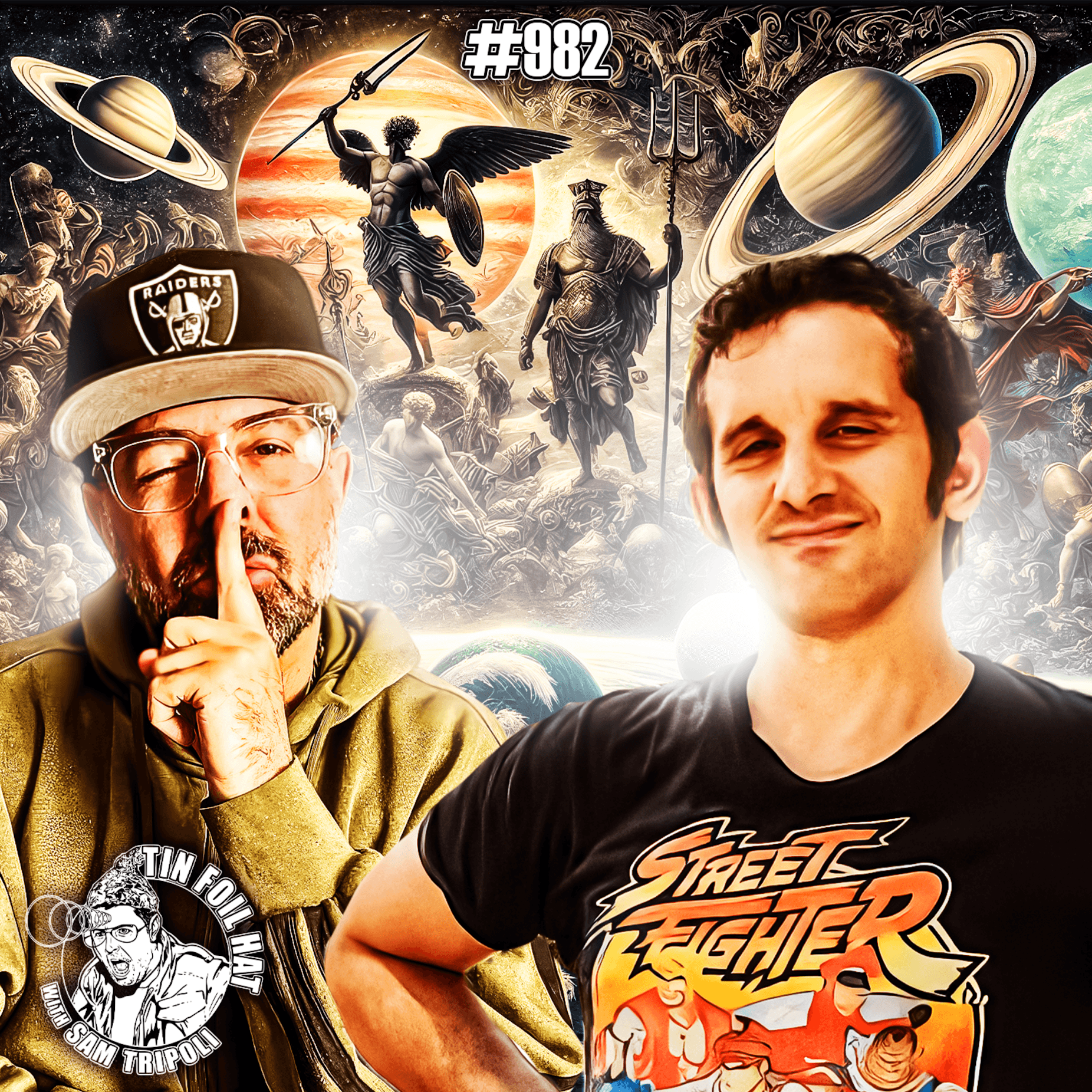 #982: Were The Planets The Old Gods With Ari Asulin - Tin Foil Hat With Sam Tripoli cover