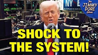 Stocks PLUMMET After Trump’s Tariffs Announced! w/ James K. Galbraith - The Jimmy Dore Show cover