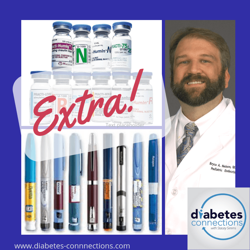 All About Insulin - Full Interview with Dr. Bryce Nelson (Bonus Episode) - Diabetes Connections | Type 1 Diabetes cover