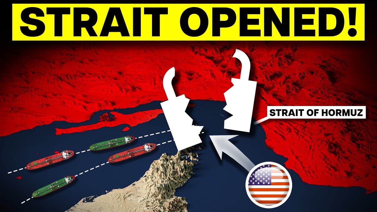 Iran Just LOST Control of Hormuz… U.S. Just Did Something HUGE to FORCE OPEN It - Business Basics cover