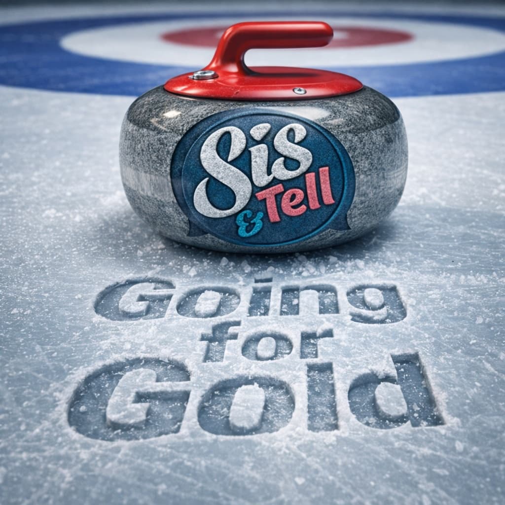 Going for Gold - Sis & Tell Podcast cover