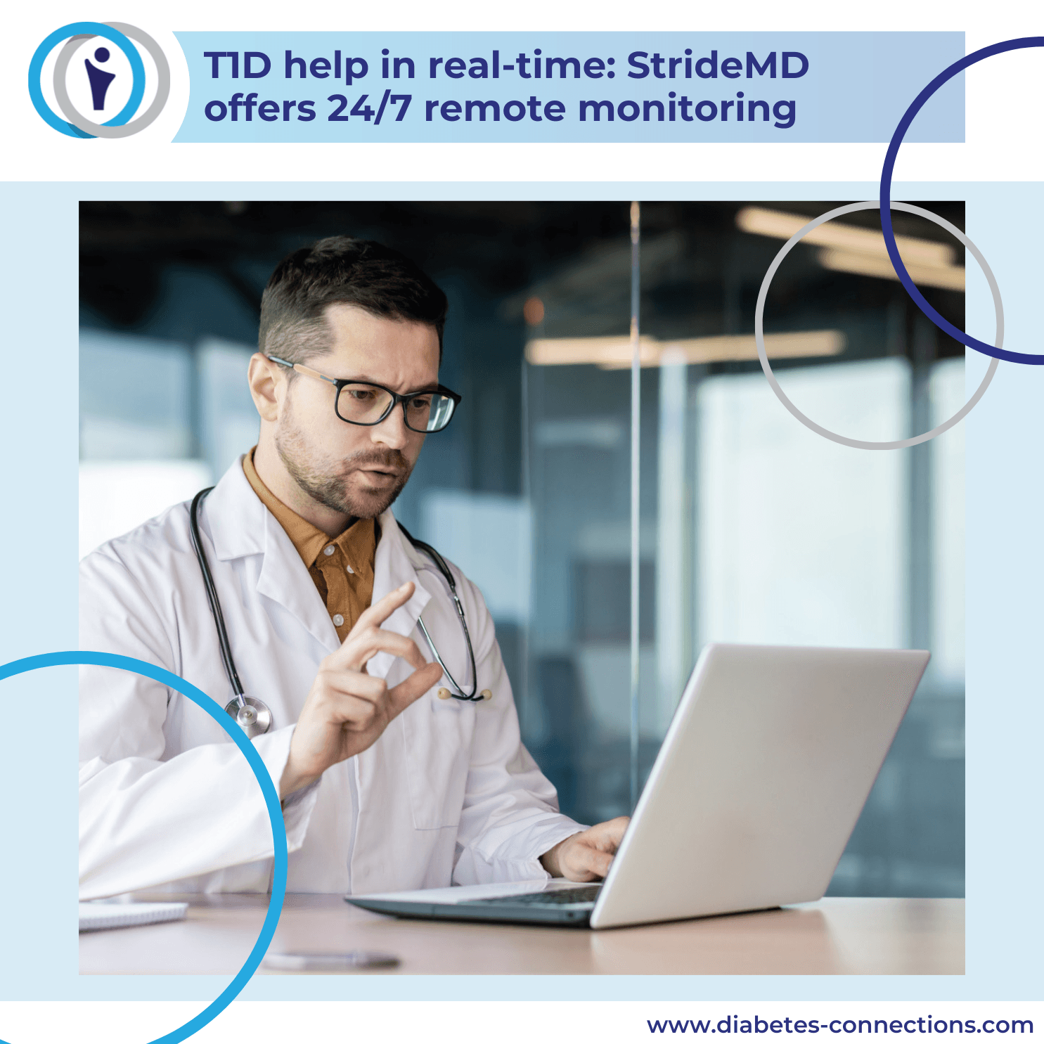 T1D help in real-time: StrideMD offers 24/7 remote monitoring — Diabetes Connections | Type 1 Diabetes cover