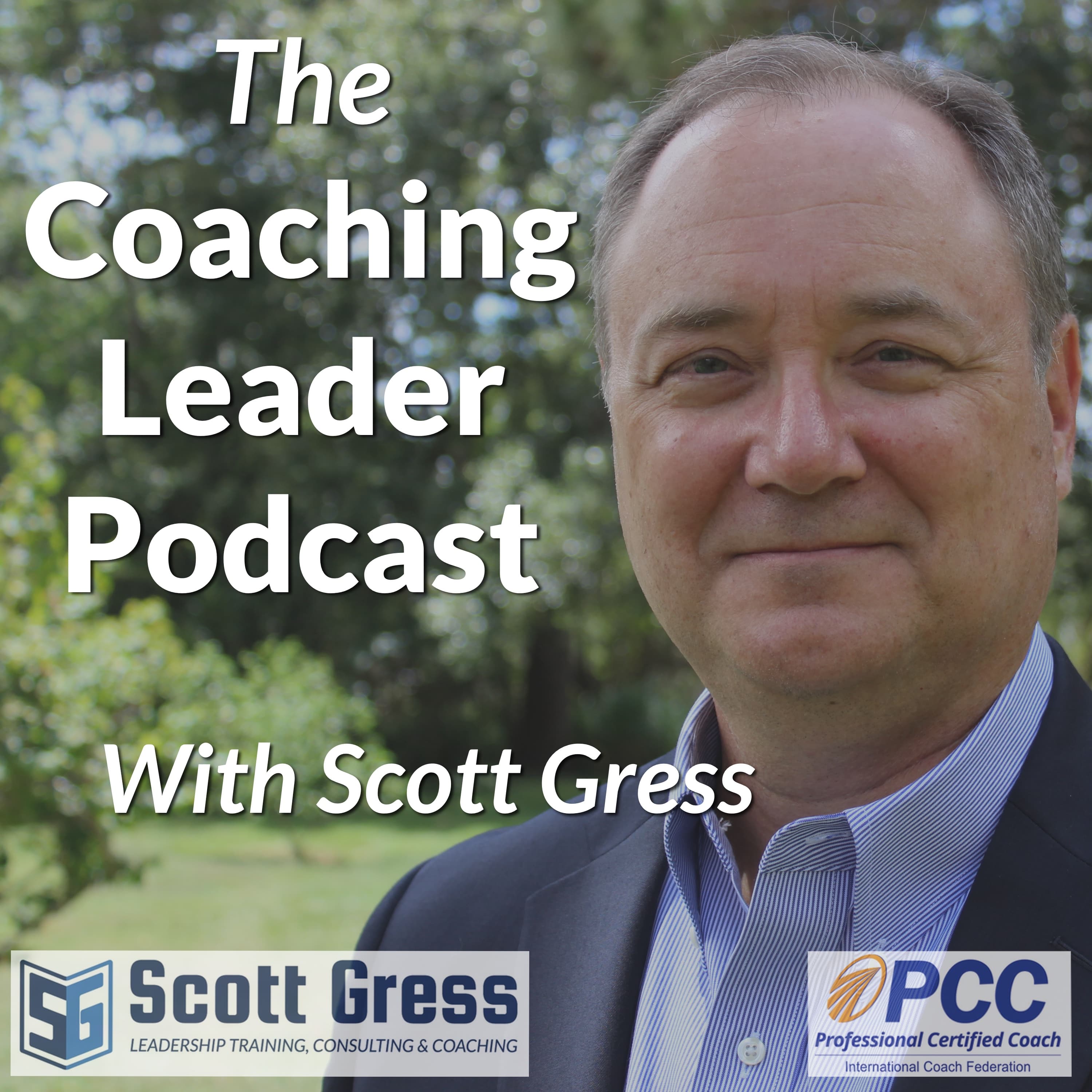 The Coaching Leader Podcast cover