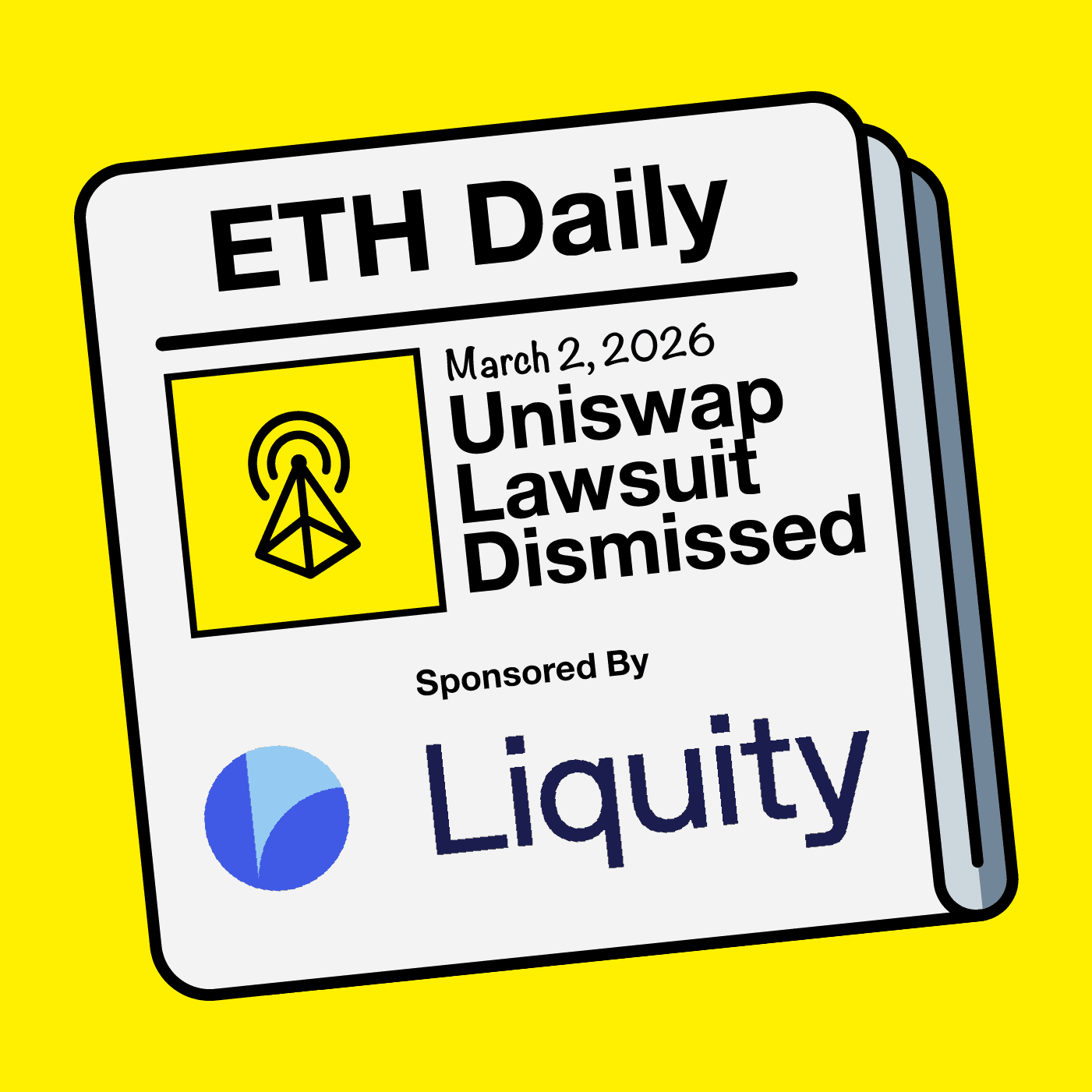 Uniswap Class-Action Dismissed - ETH Daily - Ethereum News Briefing cover