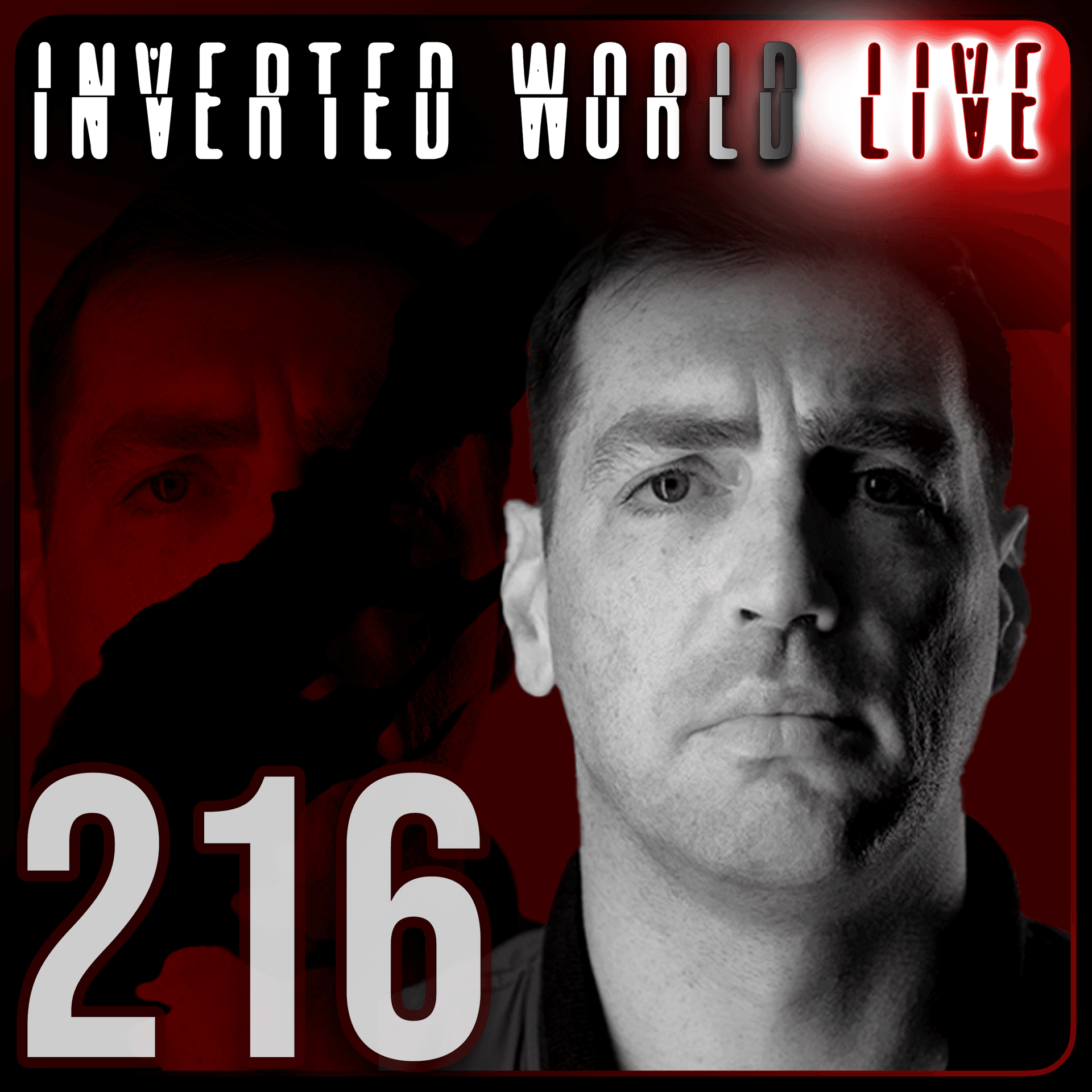 Johnny Cash FIGHTS OSTRICH - Inverted World Live cover