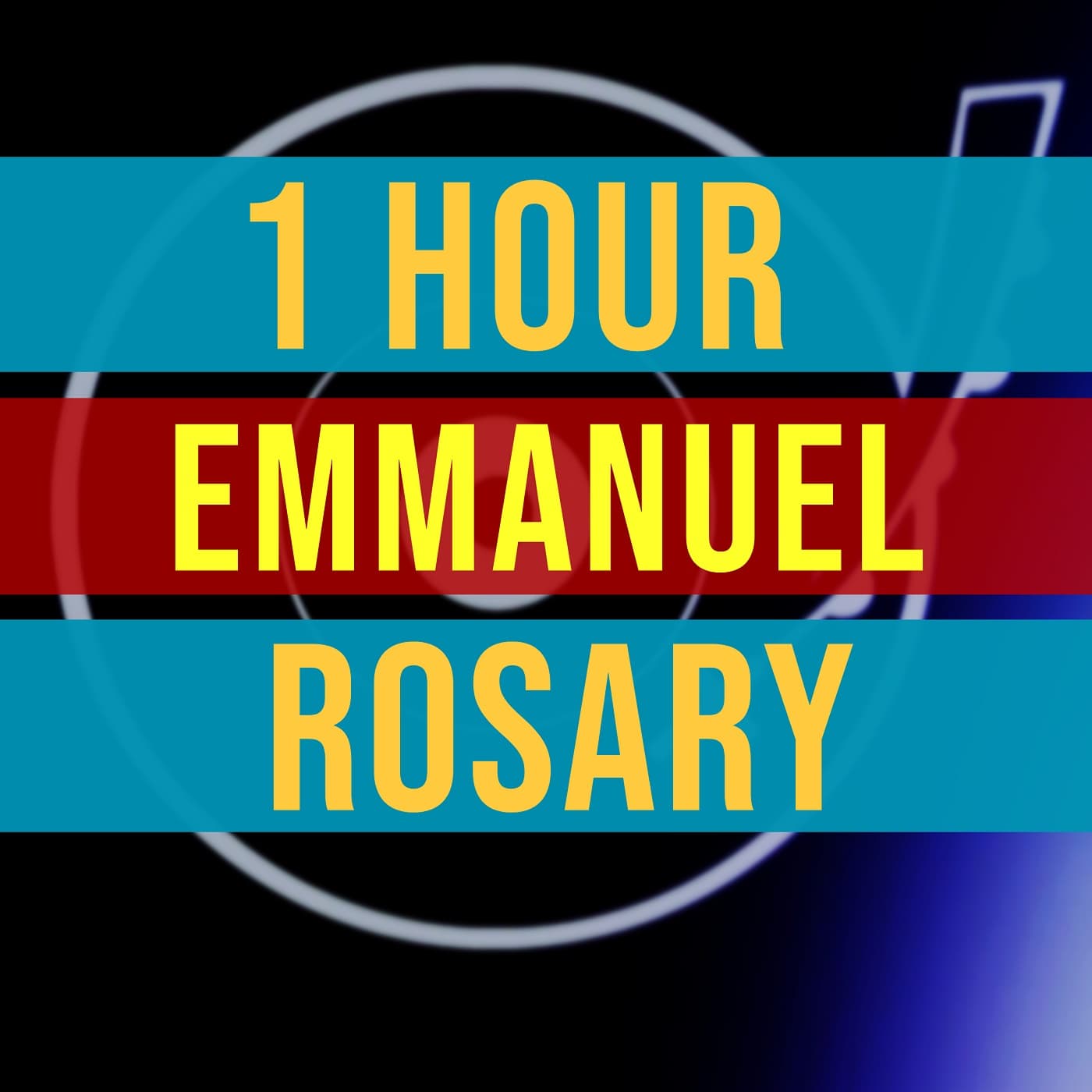 1 Hour Rosary - EMMANUEL - A Rosary Companion cover