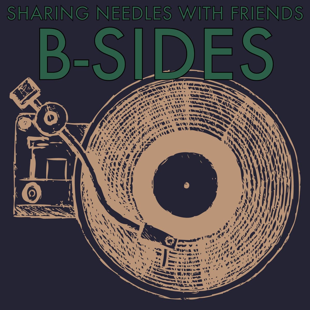 019 // B-Sides // 2014, A Space Rock Odessy - Sharing Needles with Friends cover