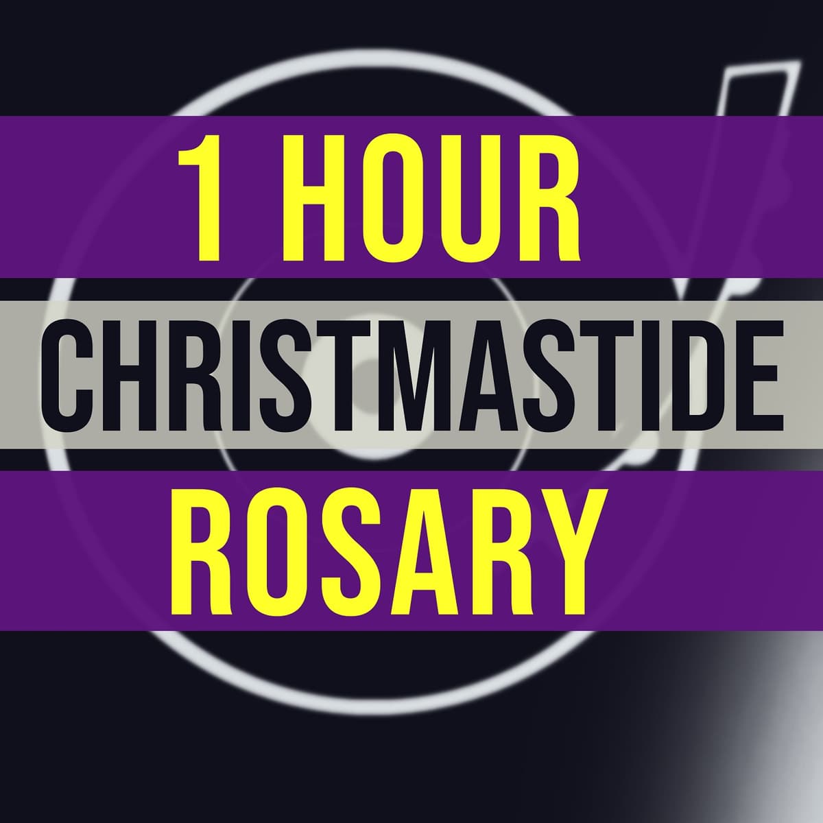 1 Hour Rosary - CHRISTMASTIDE - A Rosary Companion cover