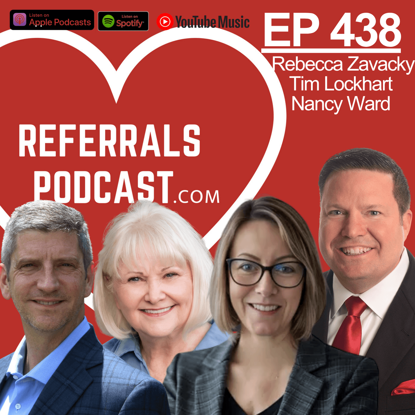 438 Fun Events = Serious Referrals: A New Way to Generate Leads — REFERRALS PODCAST cover