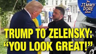 Here’s The BIGGEST Surprise From Zelensky’s White House Meeting! - The Jimmy Dore Show cover