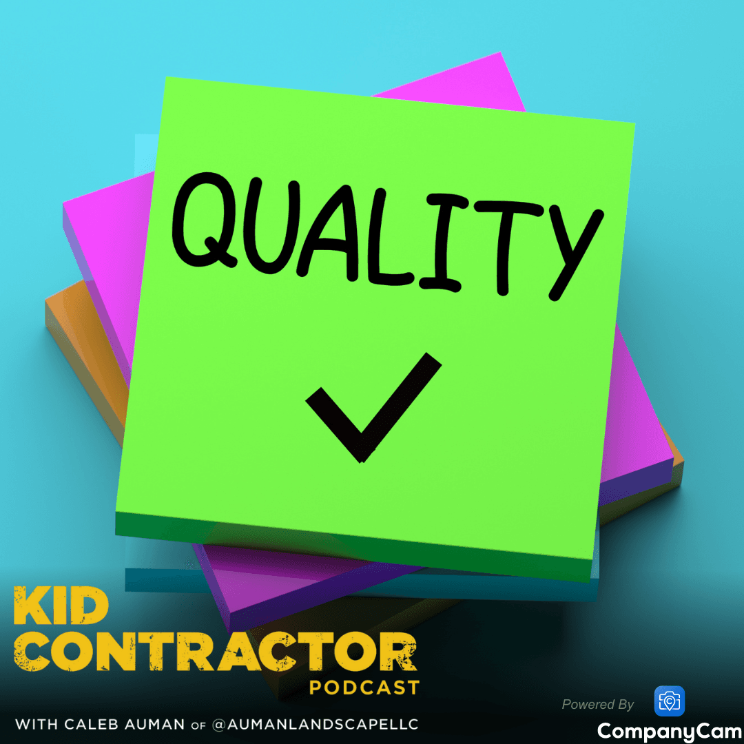 Ep 534. Elevating Quality and Design - Kid Contractor Podcast with Caleb Auman cover
