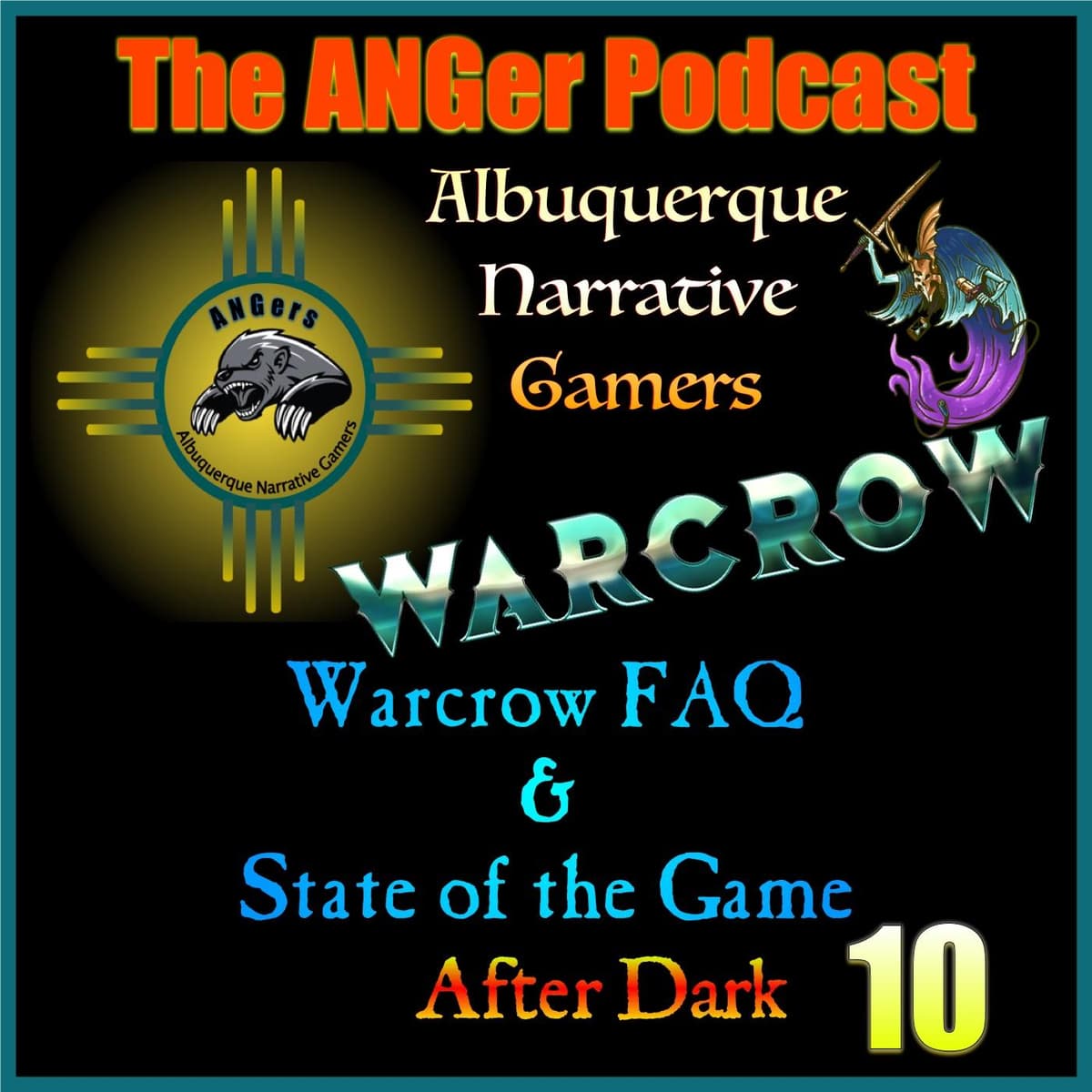 Episode 10 - After Dark - FREEPISODE - The ANGer Show - Albuquerque Narrative Gamers cover