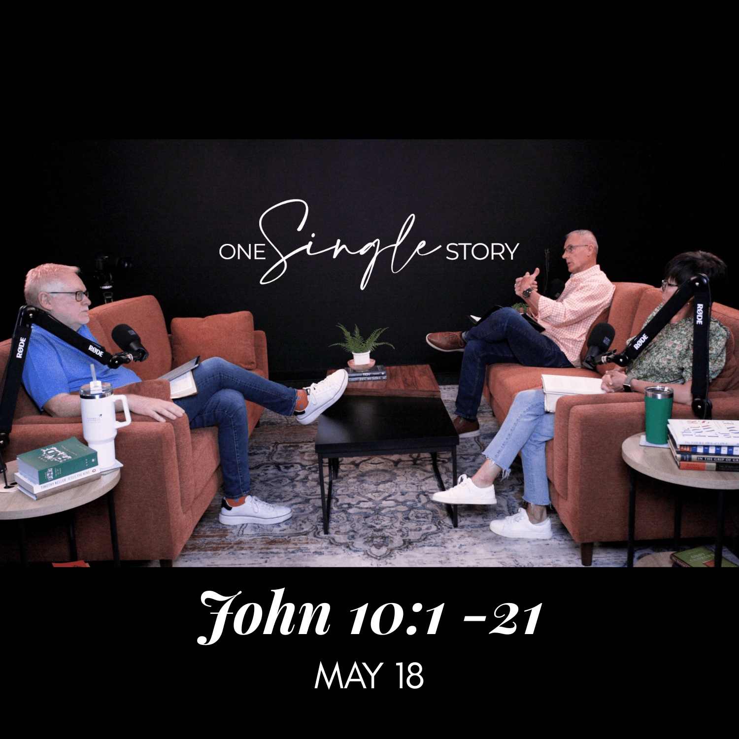 The Good Shepherd - John 10:1-21 | May 18, 2026 — One Single Story cover