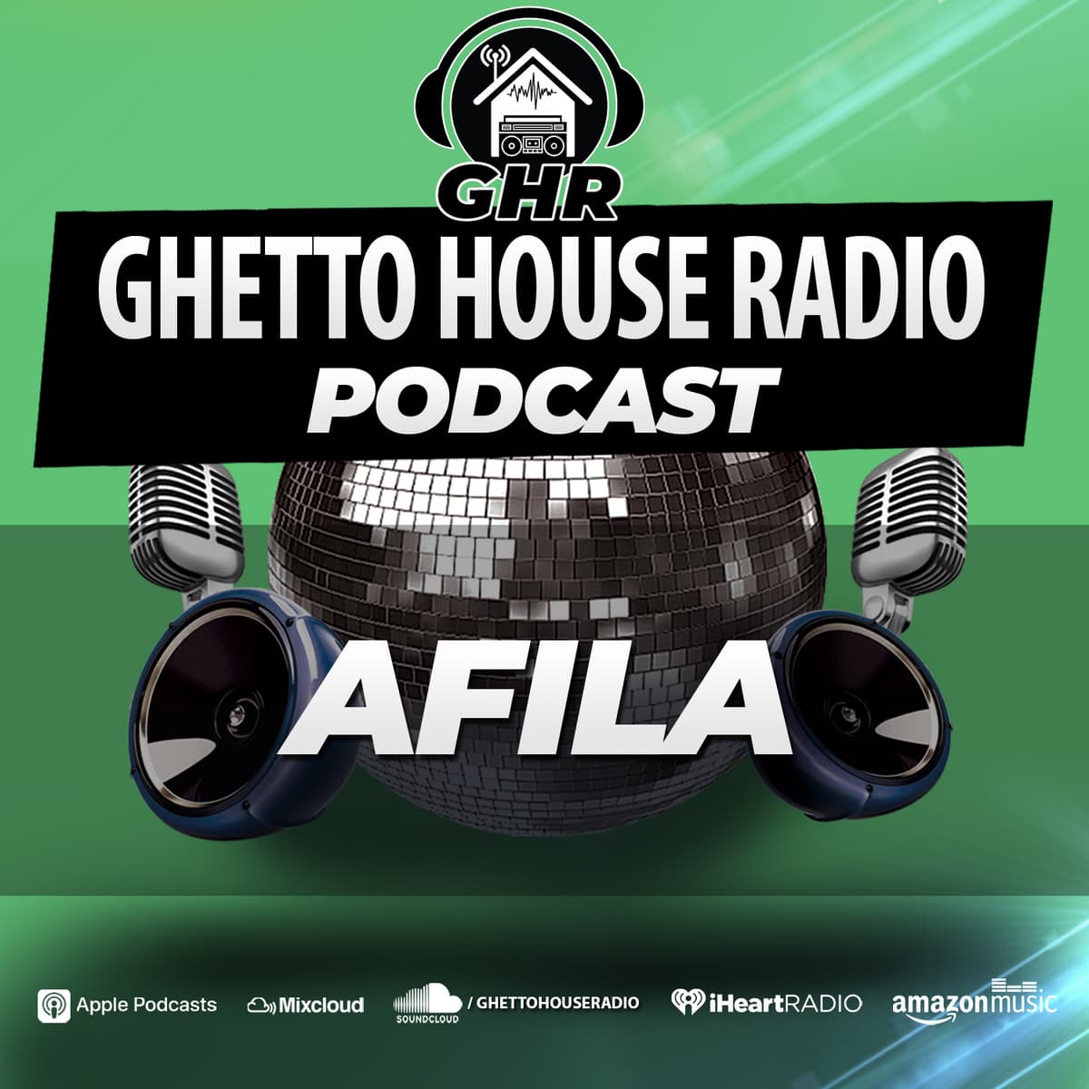 GHR Exclusive Podcast Mix 25 - Afila - Ghetto House Radio cover