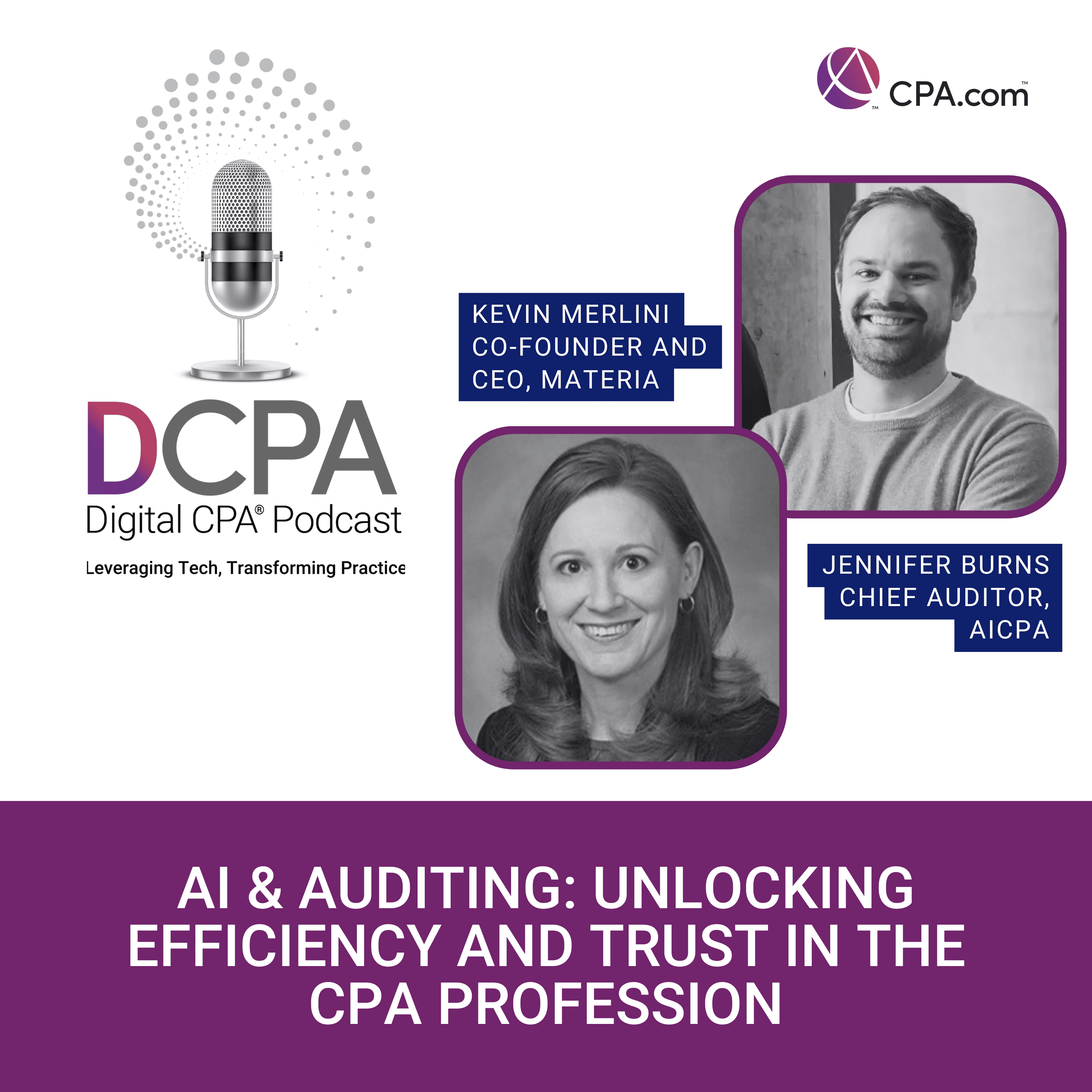 AI & Auditing: Unlocking Efficiency and Trust in the CPA Profession - Digital CPA by CPA.com cover