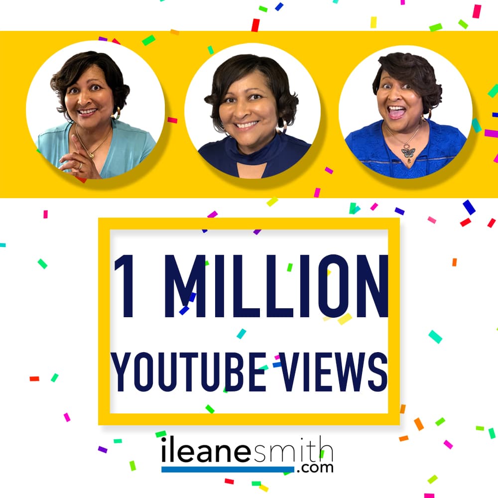 Celebrating 1 Million YouTube Views - Ms. Ileane Speaks | Your Digital Media Tour Guide cover