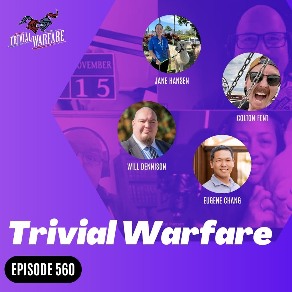 TW560 - Will, Write Me a Will - Trivial Warfare Trivia cover