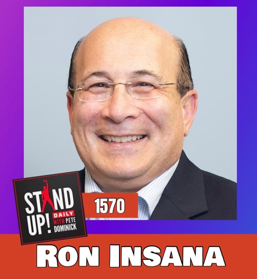 1570 Ron Insana + news and clips - Stand Up! with Pete Dominick cover