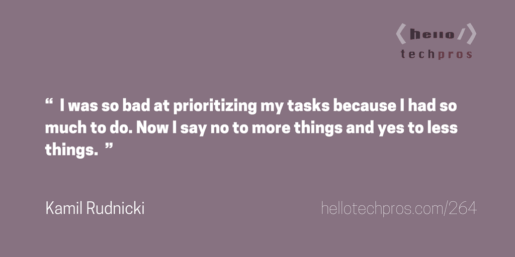 How Introverts Can Maximize Productivity by Optimizing Communication — Kamil Rudnicki - People Friday | Hello Tech Pros cover