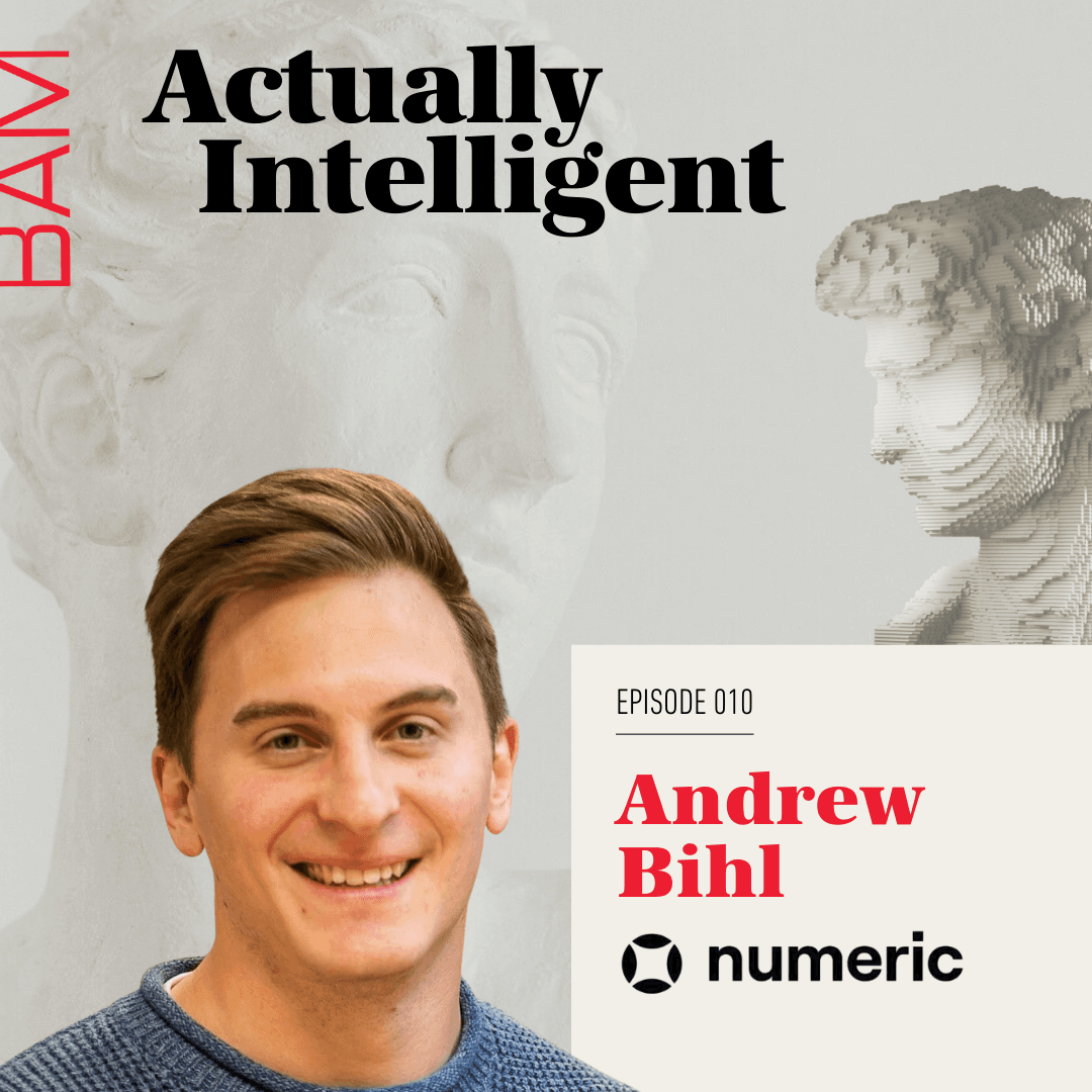 What Does AI in Accounting Actually Look Like? (With Numeric's CTO) - Actually Intelligent cover