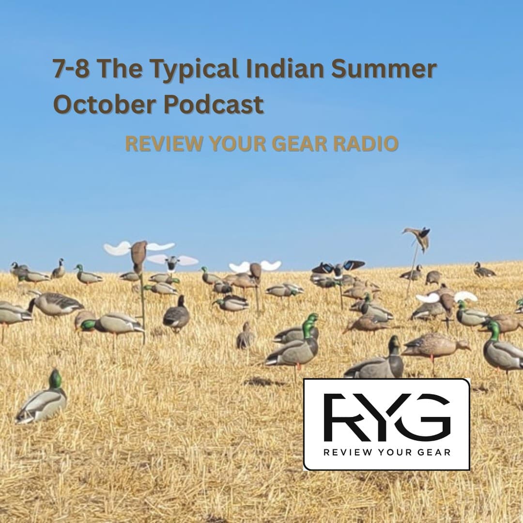 7-8 The Typical Indian Summer October Podcast - Review Your Gear Radio cover