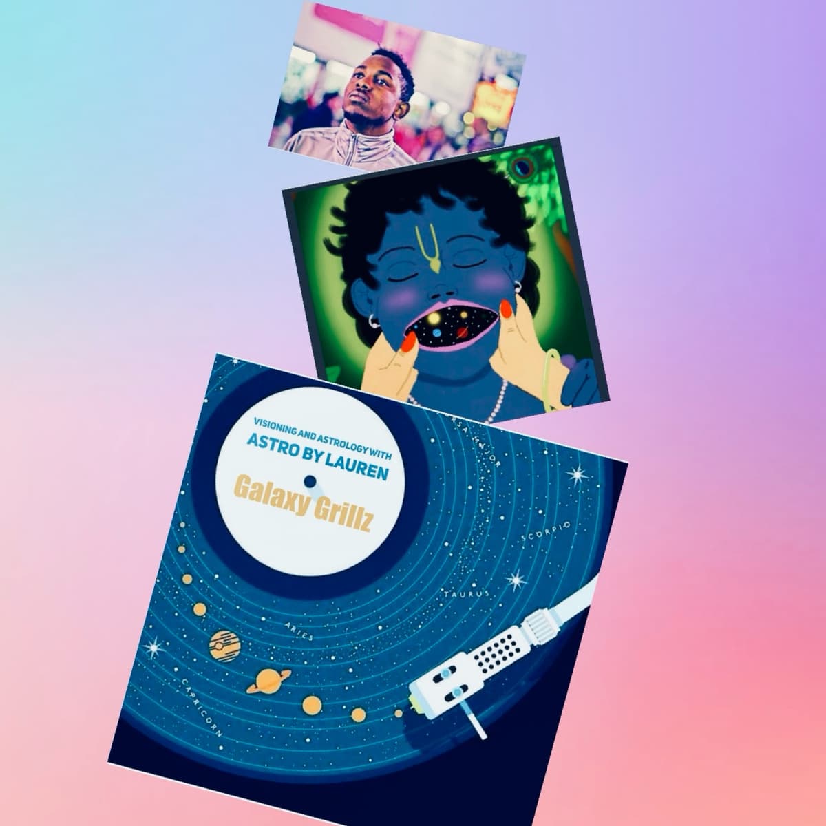 Skeptics Gonna Skept :: Full Moon in Leo - Galaxy Grillz cover