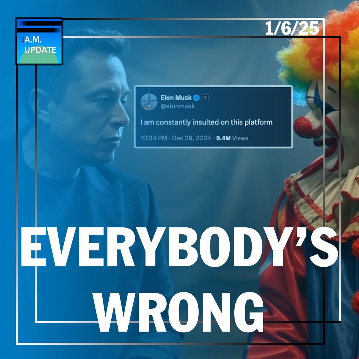 Why It Doesn't Matter Who's Speaker of the House | Everybody's Wrong on H1B (Except for Me, Of Course) | 1/6/25 - The A.M. Update cover