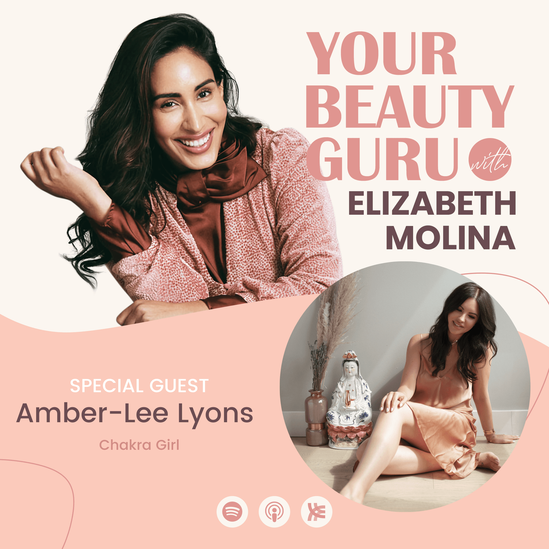 Ep.12 The Beauty of Chakras Amber Lee Lyons — A Beautiful Life with Elizabeth Molina cover