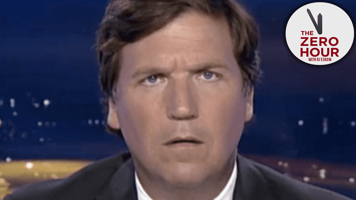 Prof. Richard Wolff:  Wait, is Tucker Carlson ... Learning Something? - The Zero Hour with RJ Eskow cover