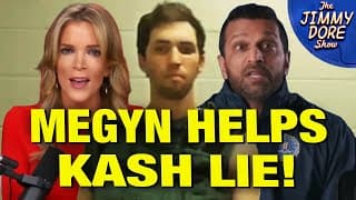 Megyn Kelly's CARTOONISHLY Softball Interview w/Kash Patel Over Charlie Kirk Assassination! - The Jimmy Dore Show cover
