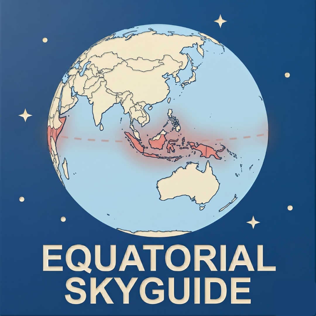 Equatorial Sky Guide - May 2026 - The 365 Days of Astronomy cover
