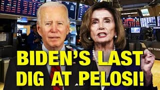 Biden Sticks It To Pelosi On His Way Out! - The Jimmy Dore Show cover