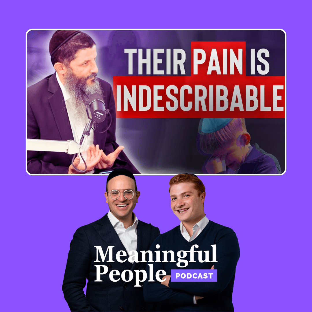 R' Yosef Vigler | The TRUTH About What Is Happening To Children Of Divorce IN OUR COMMUNITY - Meaningful People cover