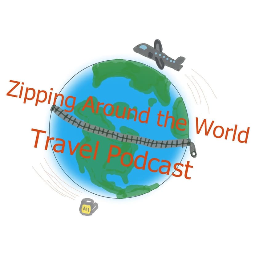 Zipping Around The World Travel Podcast cover