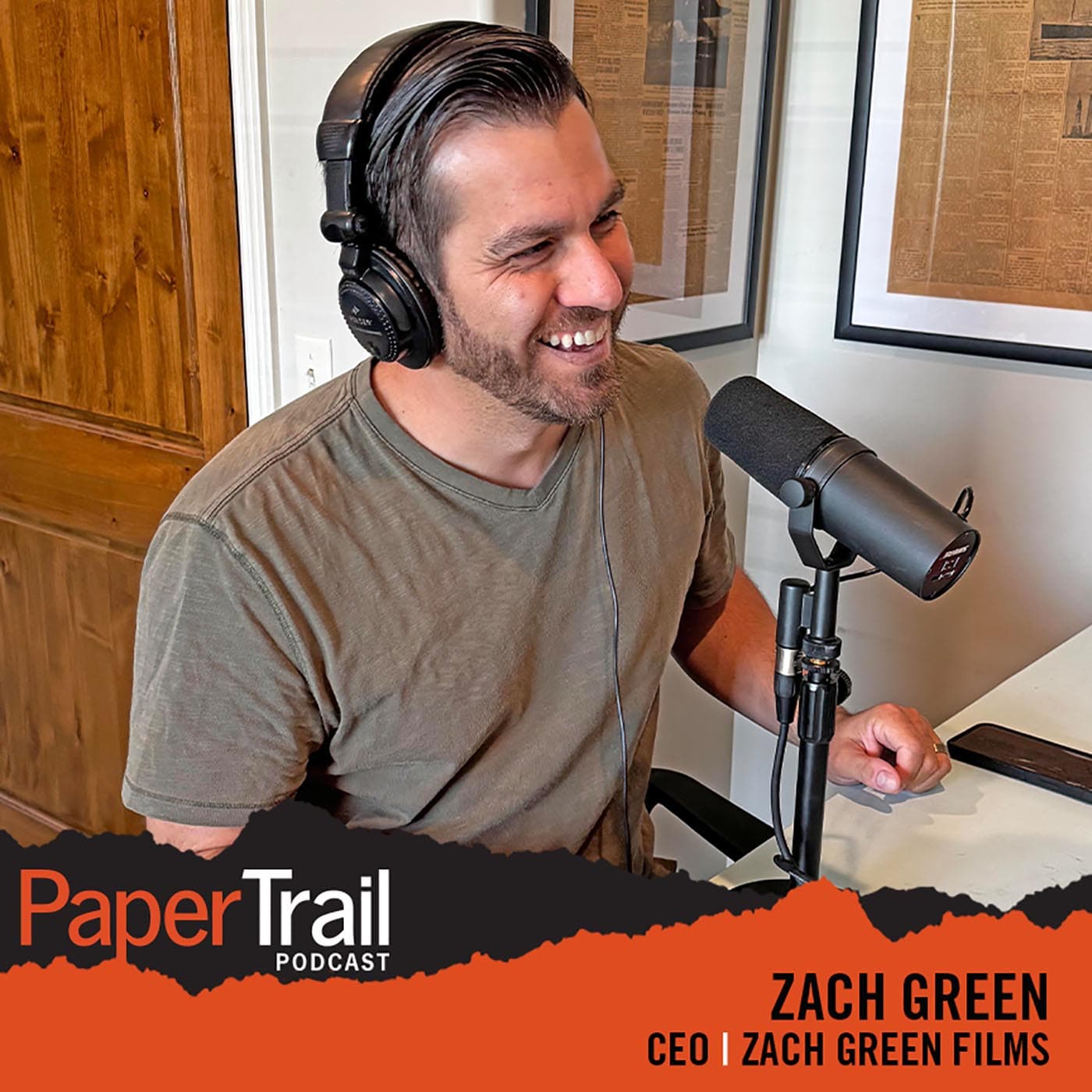 Upholding the standards in story telling | Zach Green - Paper Trail Podcast cover