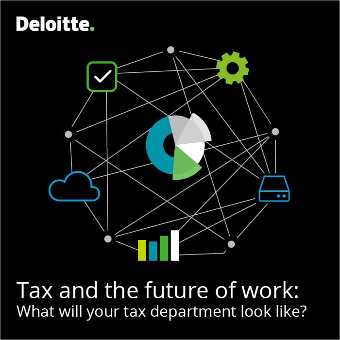 Tax and the future of work — Tax + Tech cover