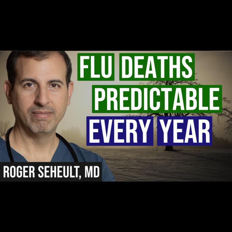 Episode 140. Flu Deaths Predictable Every Year - MedCram cover
