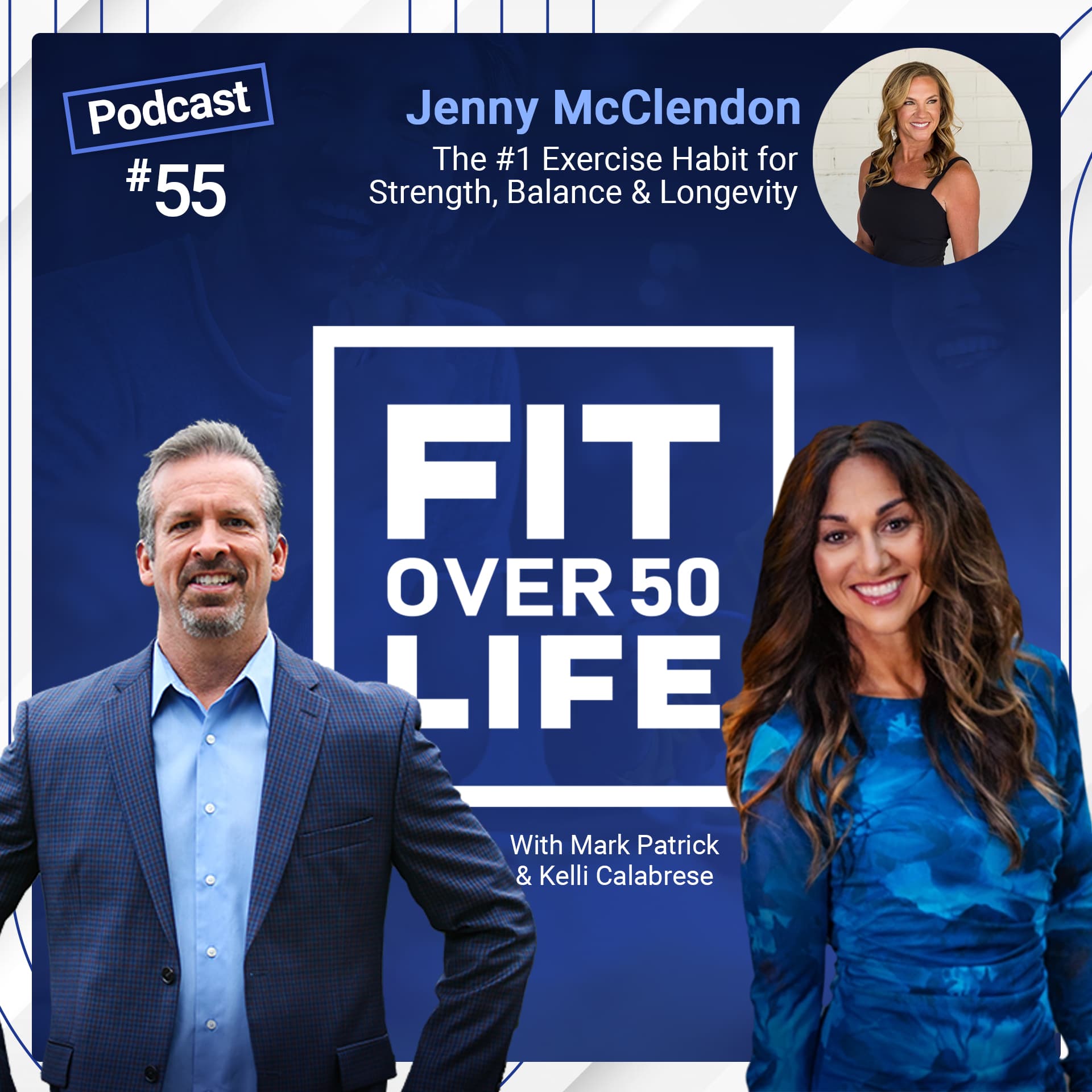 The #1 Exercise Habit for Strength, Balance & Longevity | Jenny McClendon - Fit Over 50 Life cover