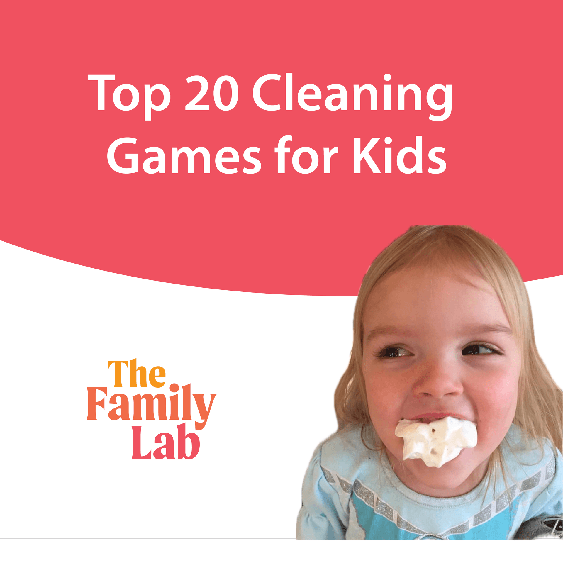 Top 20 Cleaning Games - The Family Lab: Experiments in Parenting and Home Management cover