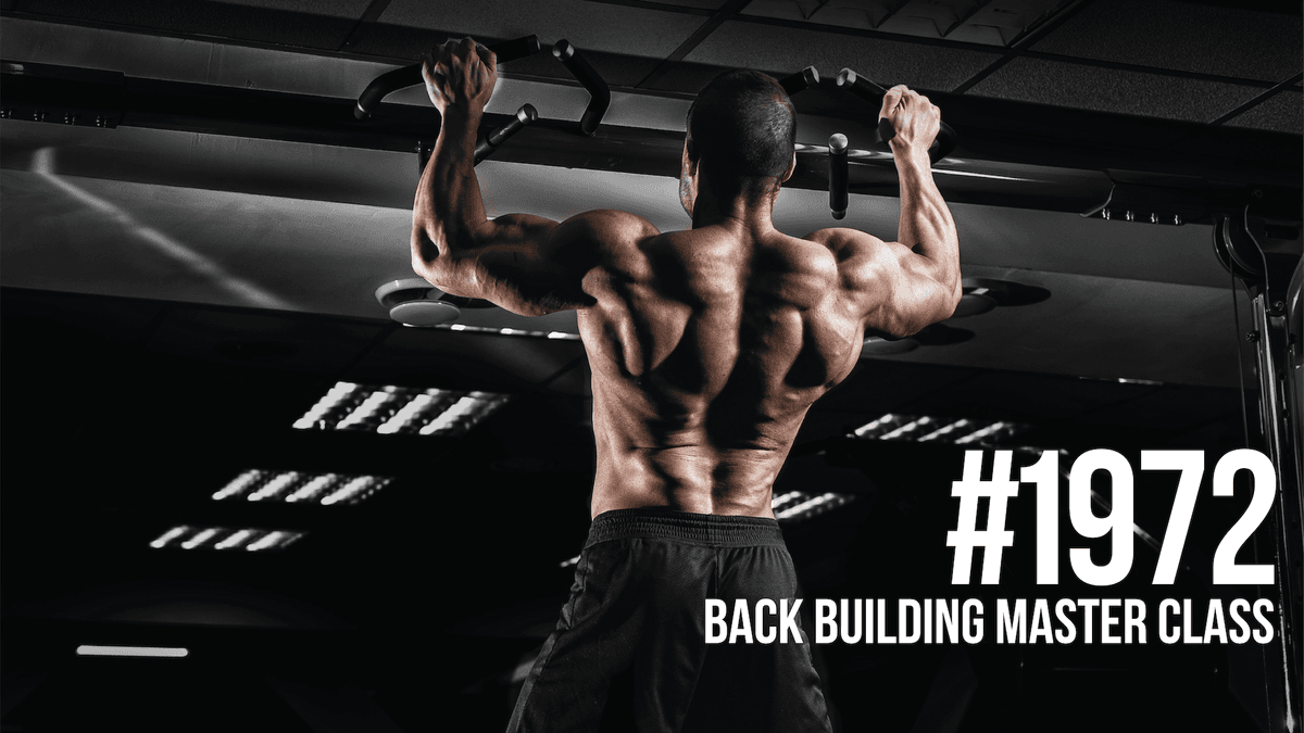 1972: Back Building Master Class - Mind Pump: Raw Fitness Truth cover